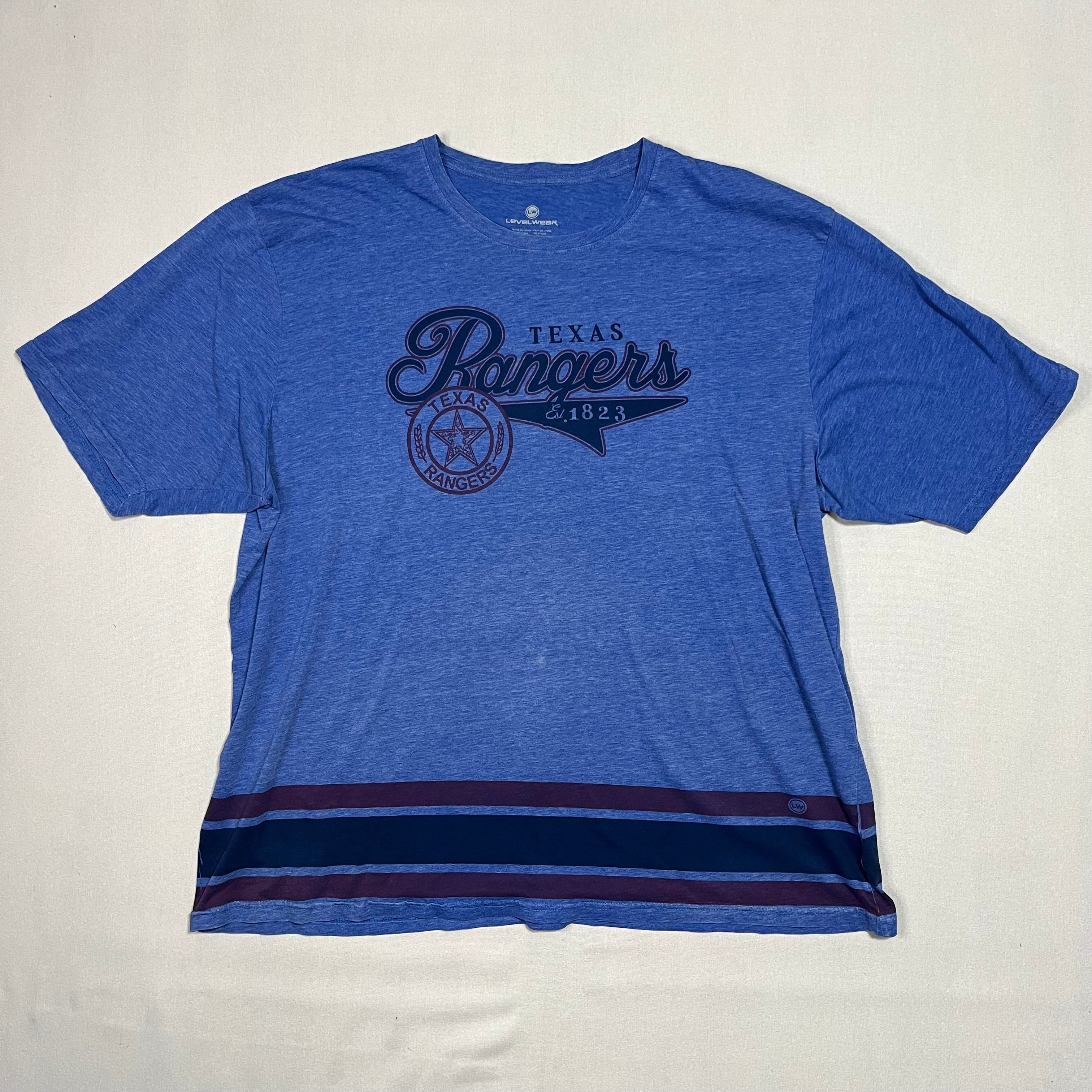 Texas Rangers Baseball T-Shirt Size XXL