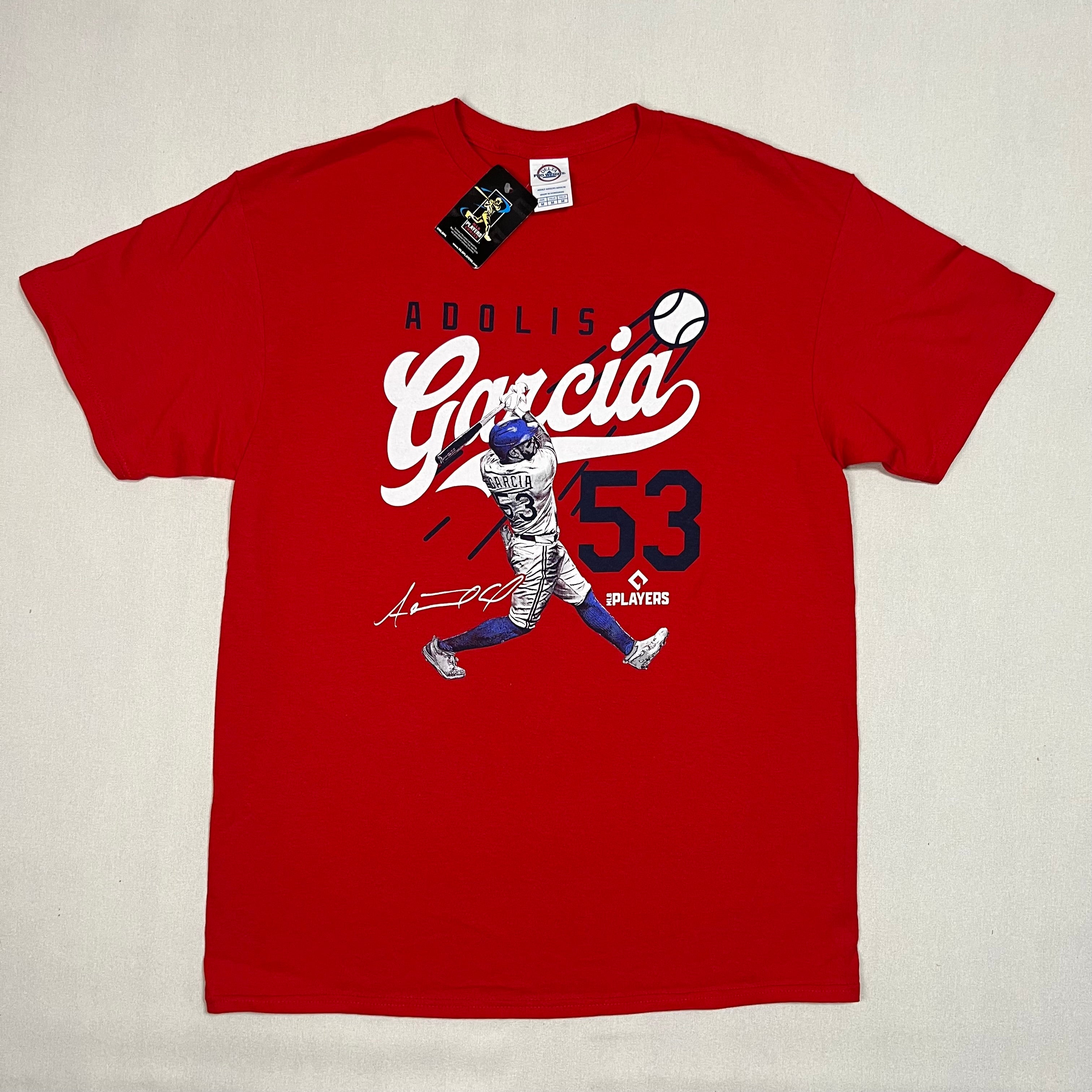 Adolis Garcia Texas Rangers T-Shirt Size Medium