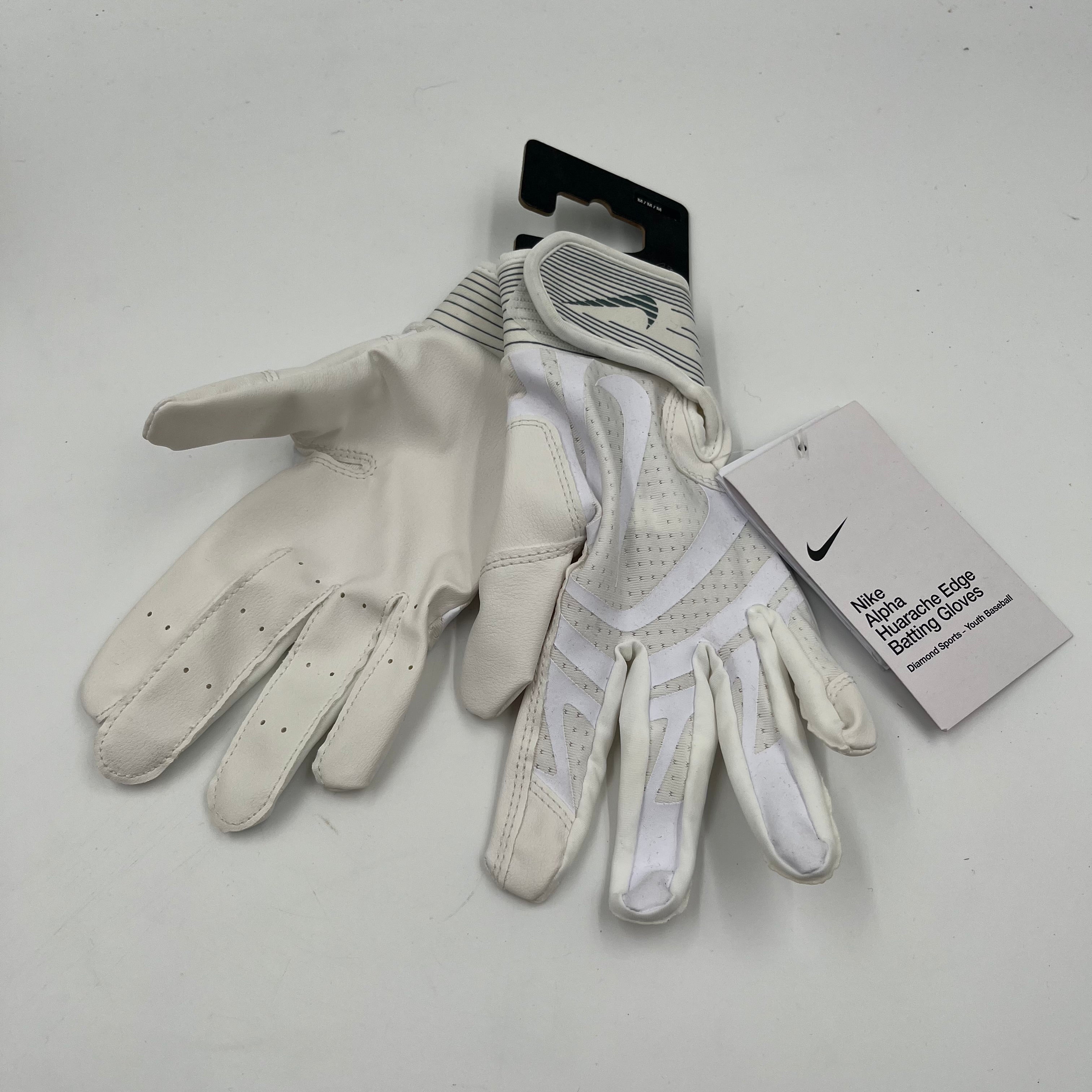 Youth Medium Nike Alpha Huarache Edge Batting Gloves