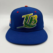 Tampa Bay Rays New Era 5950 Cooperstown Collection Inaugural 1998 Season Patch Size 7 1/8