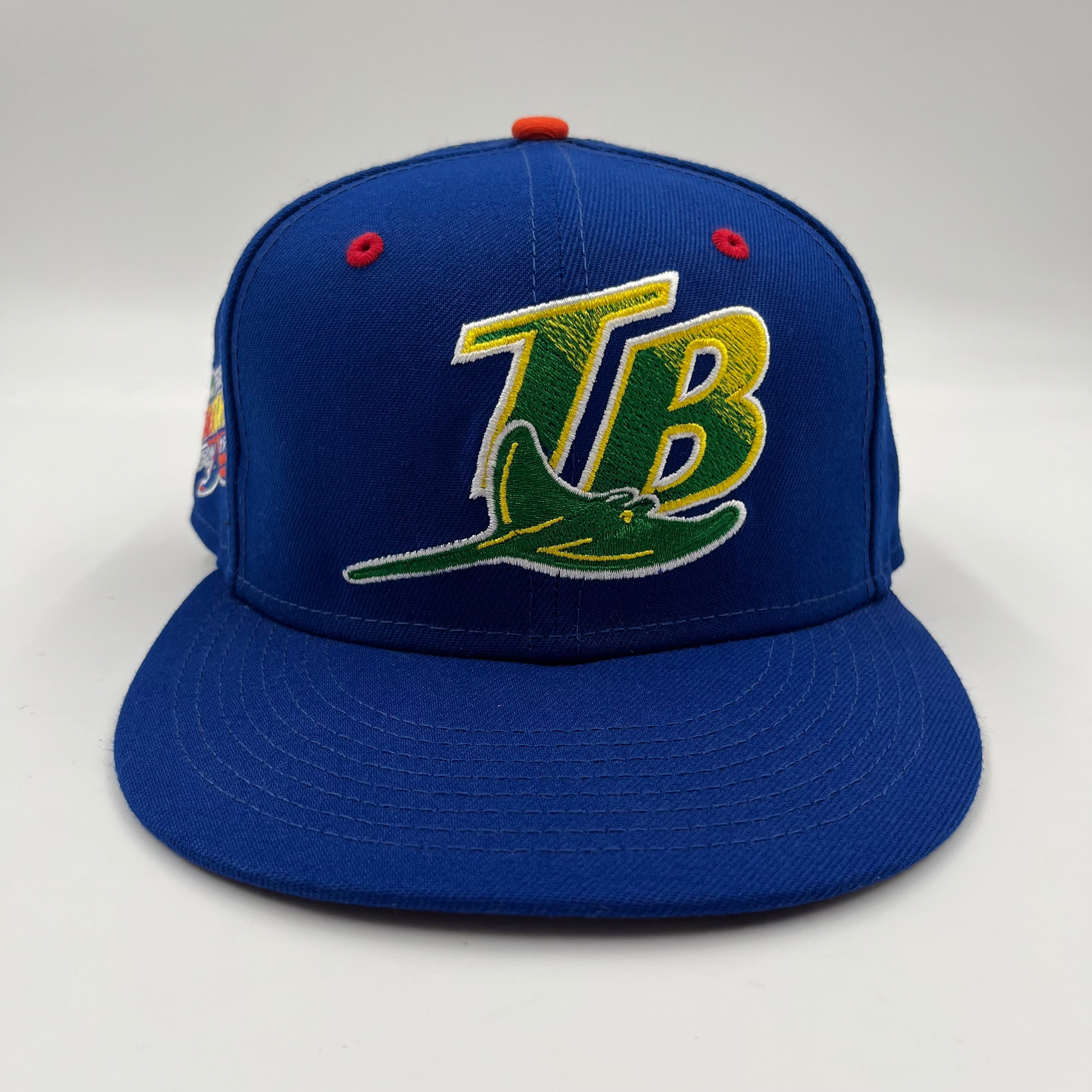 Tampa Bay Rays New Era 5950 Cooperstown Collection Inaugural 1998 Season Patch Size 7 1/8