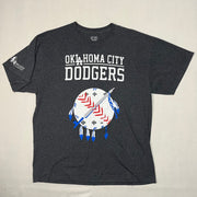 Oklahoma City Dodgers Baseball T-Shirt Size X-Large