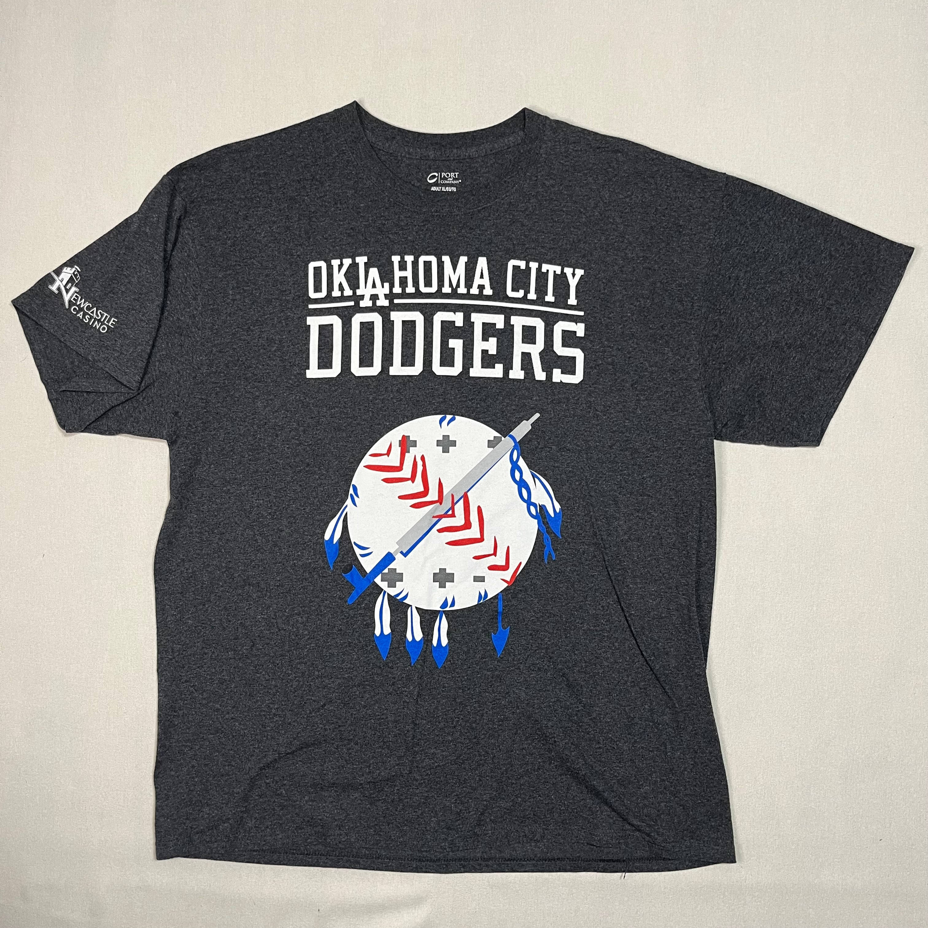 Oklahoma City Dodgers Baseball T-Shirt Size X-Large