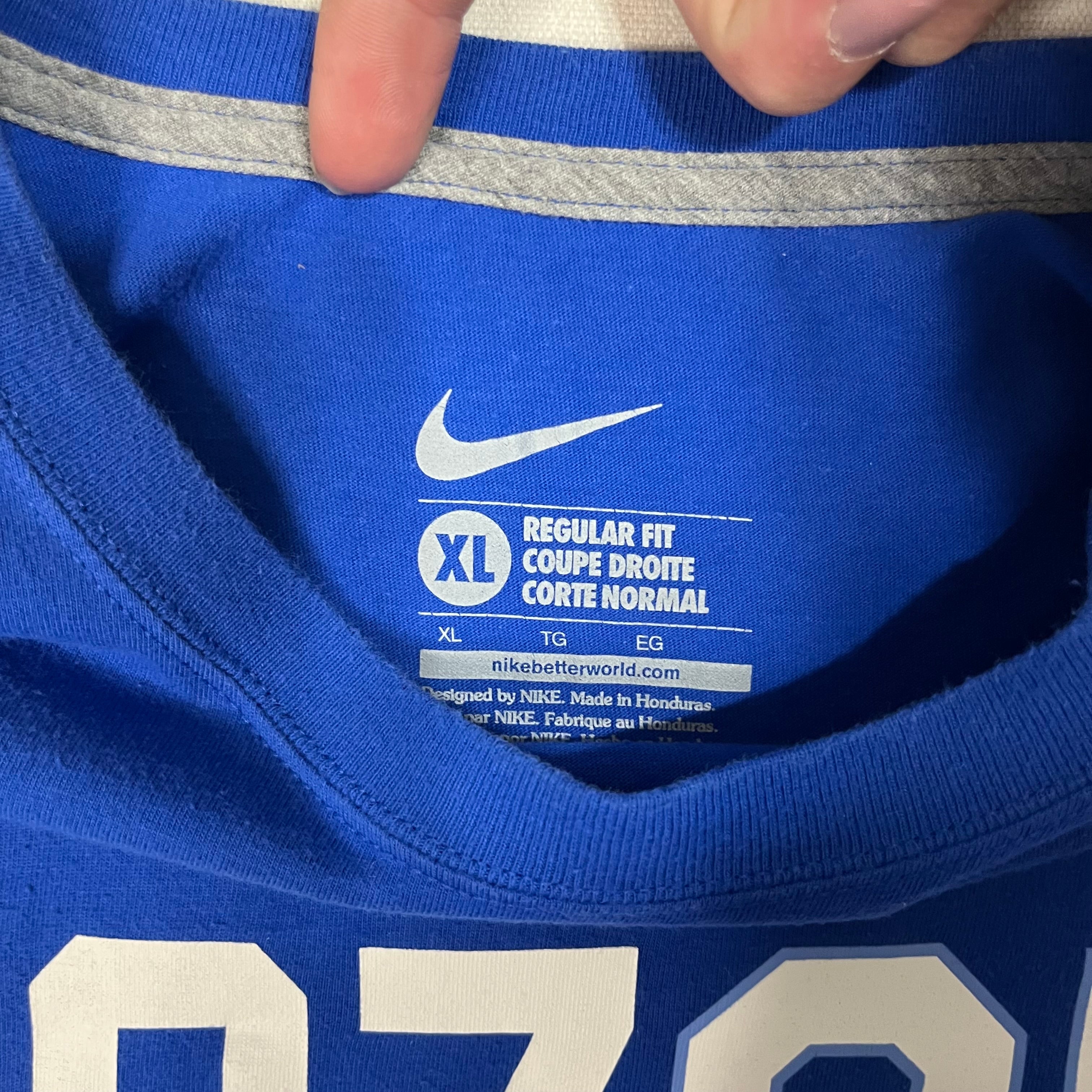 Kansas City Royals Eric Hosmer Baseball T-Shirt Size X-Large