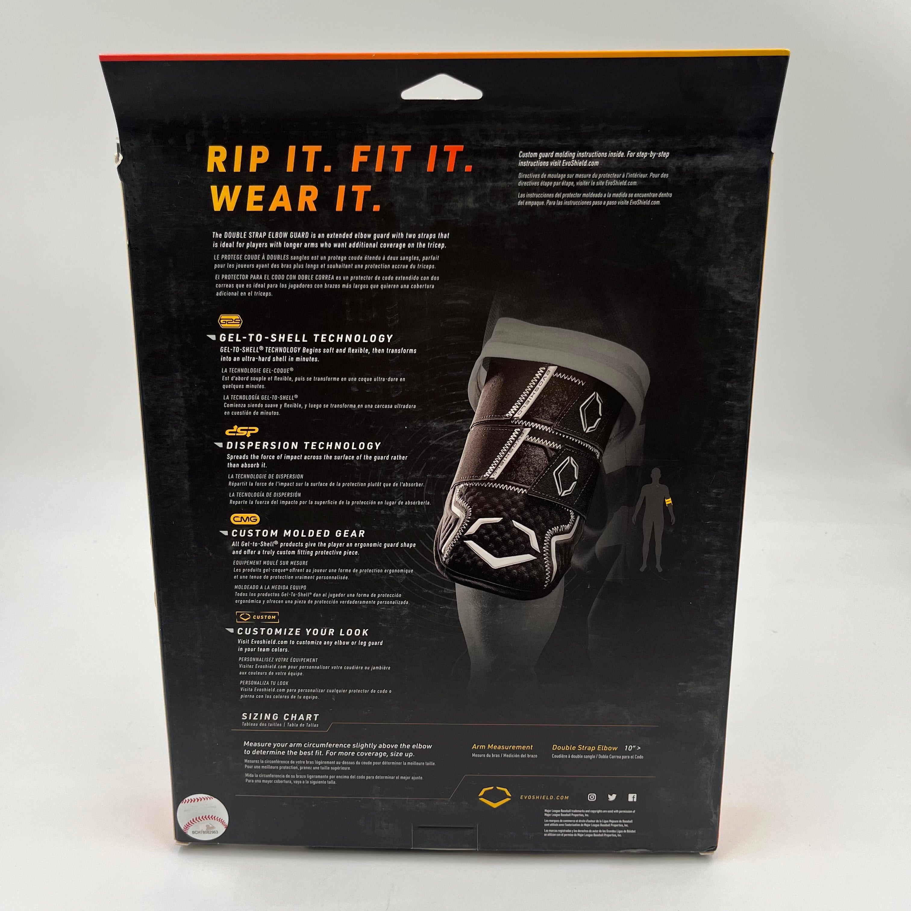 Evoshield PRO-SRZ 2.0 Double Strap Elbow Guard Size Small