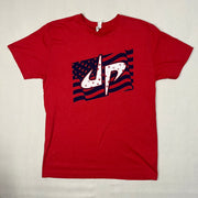 Dude Perfect USA Flag T-Shirt Size Medium