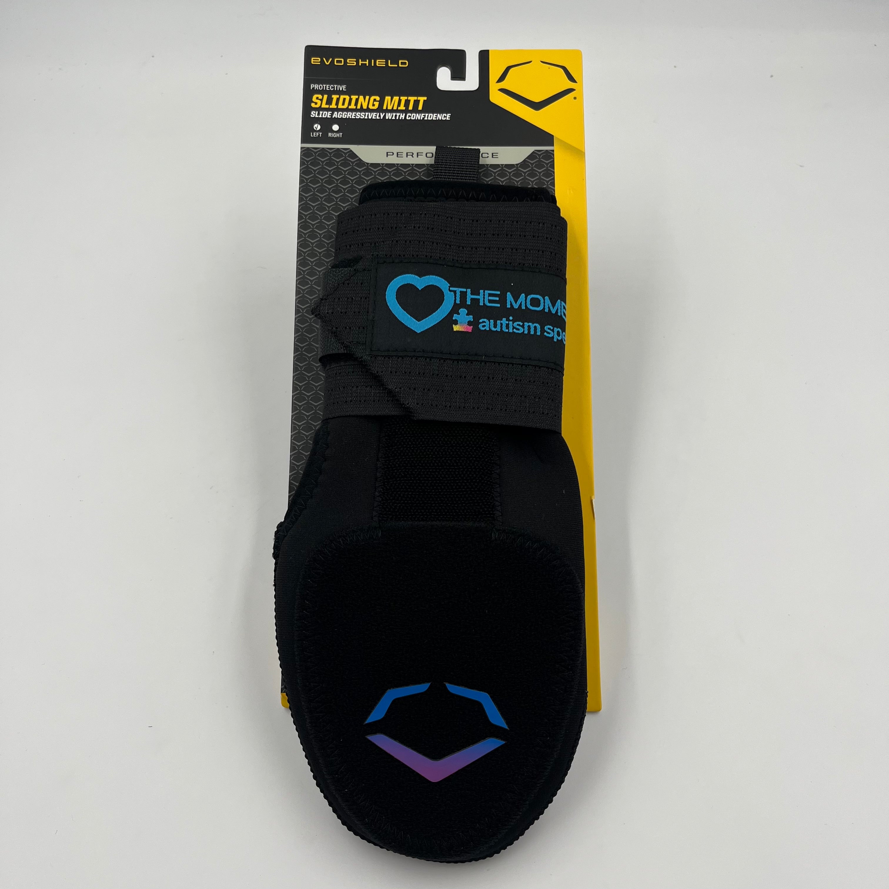 Evoshield Autism Speaks Protective Sliding Mitt Left Hand