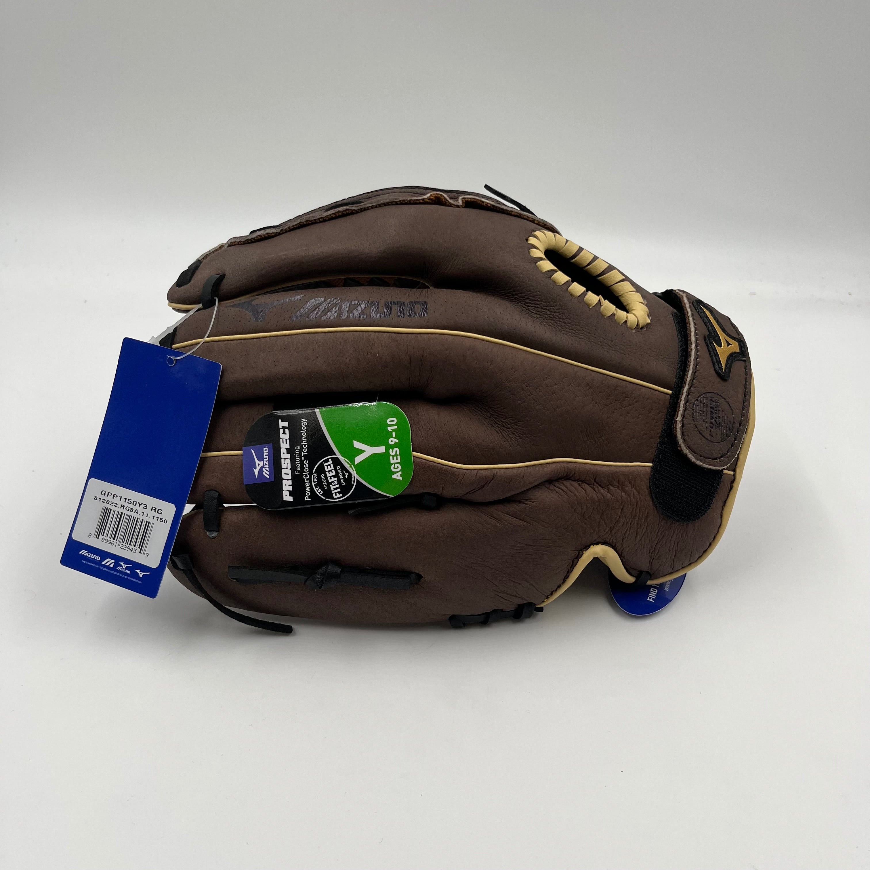 11.5 Mizuno Prospect Power Close Infield Baseball Glove