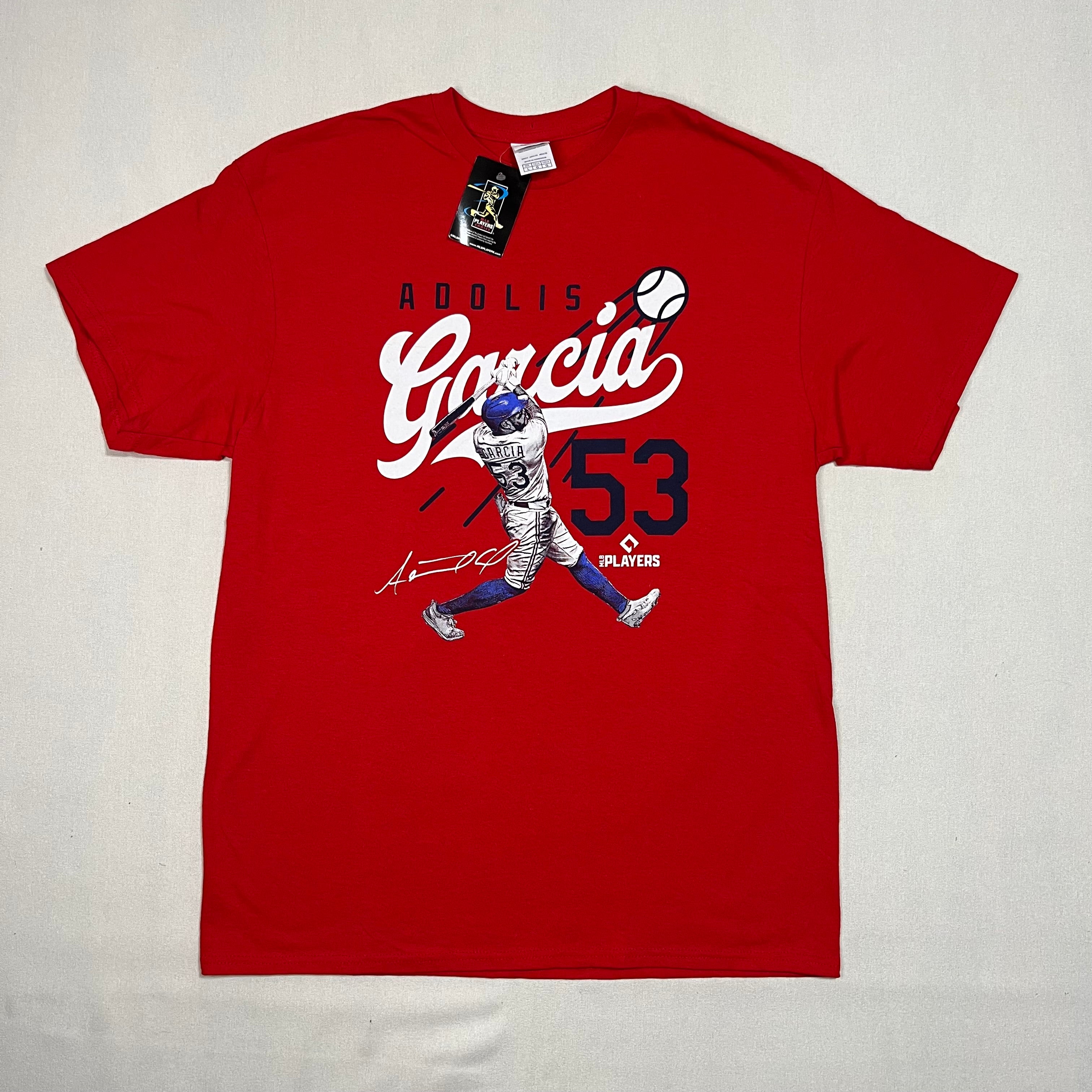 Adolis Garcia Texas Rangers T-Shirt Size Large