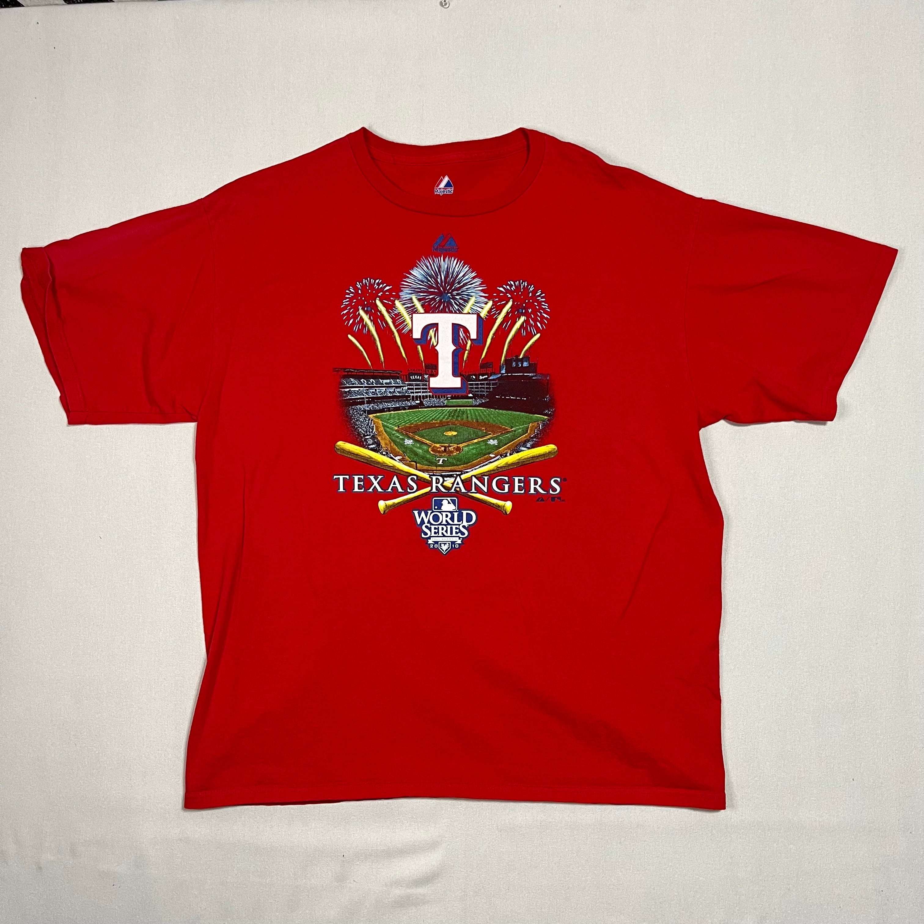 Texas Rangers World Series T-Shirt Size X-Large