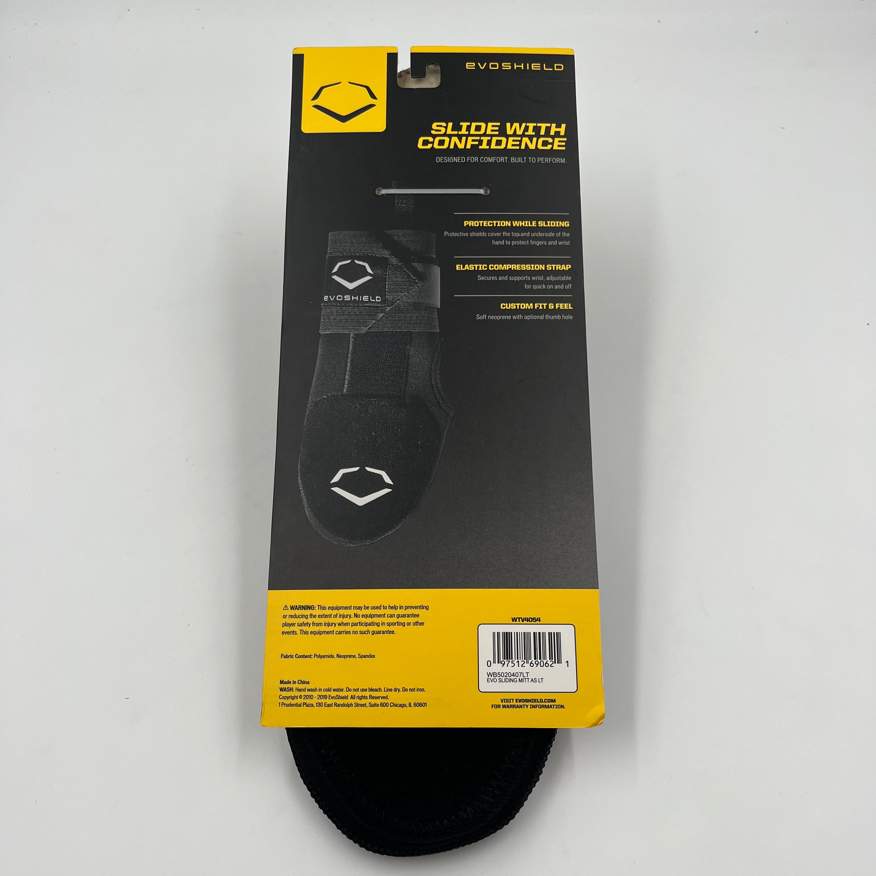 Evoshield Autism Speaks Protective Sliding Mitt Left Hand