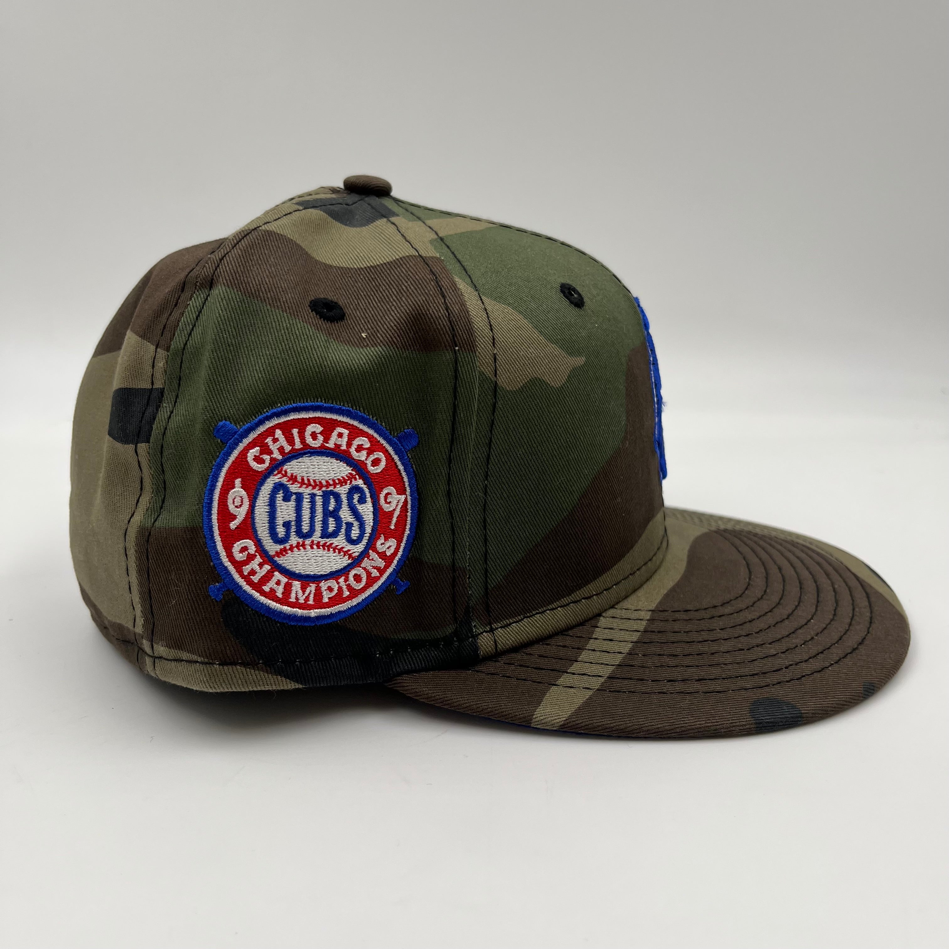 Chicago Cubs New Era 5950 Cooperstown Collection 1907 Champions Patch Size 7 1/8