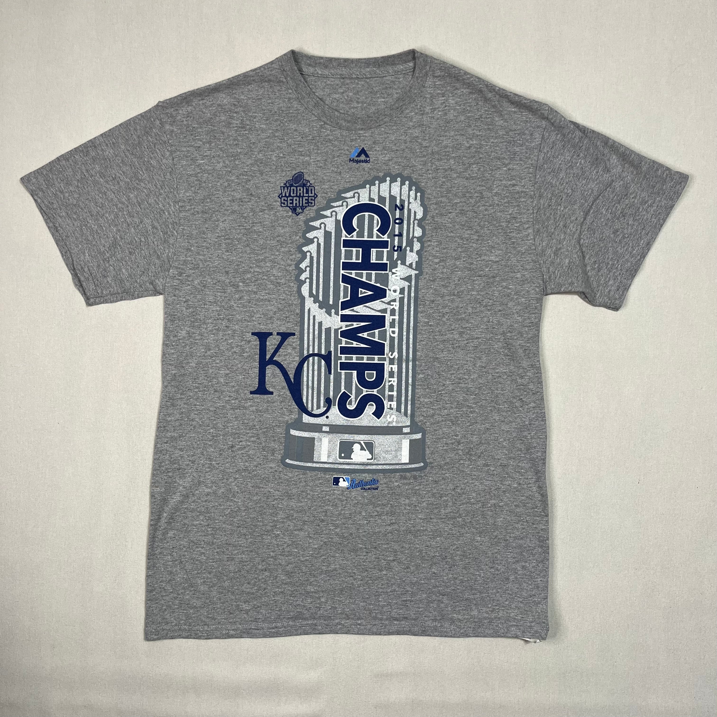 Kansas City Royals 2015 World Series Champs T-Shirt Size Medium
