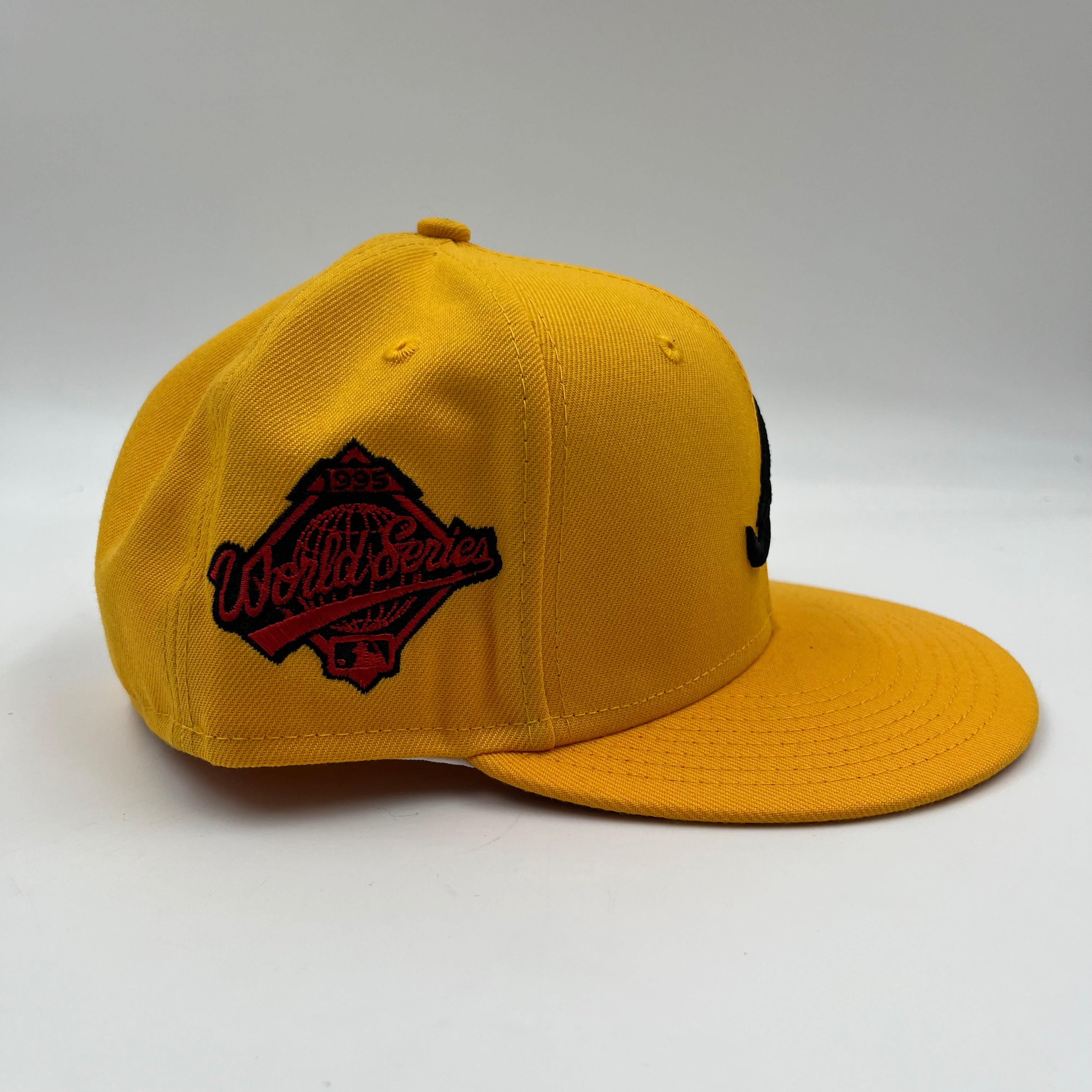 Atlanta Braves New Era 5950 Cooperstown Collection 1995 World Series Patch Size 7 1/8