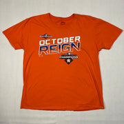 Houston Astros 2019 Division Champs Baseball T-Shirt Size X-Large