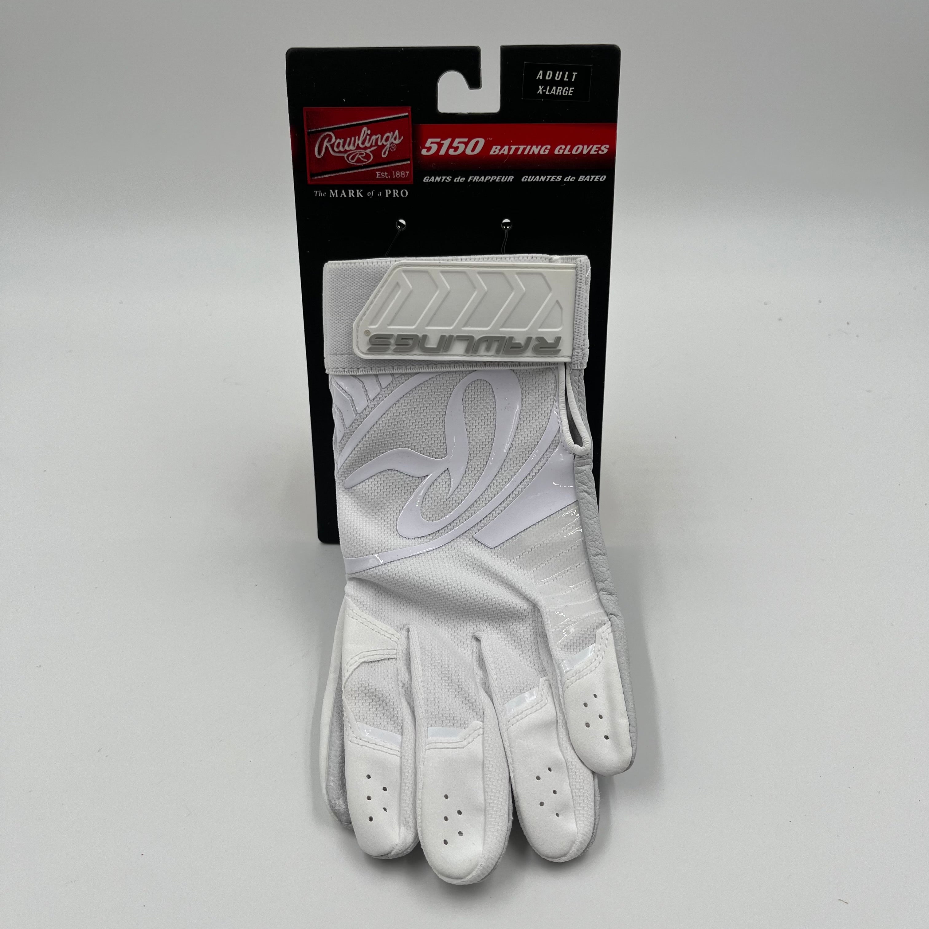 Adult X-Large Rawlings 5150 Batting Gloves
