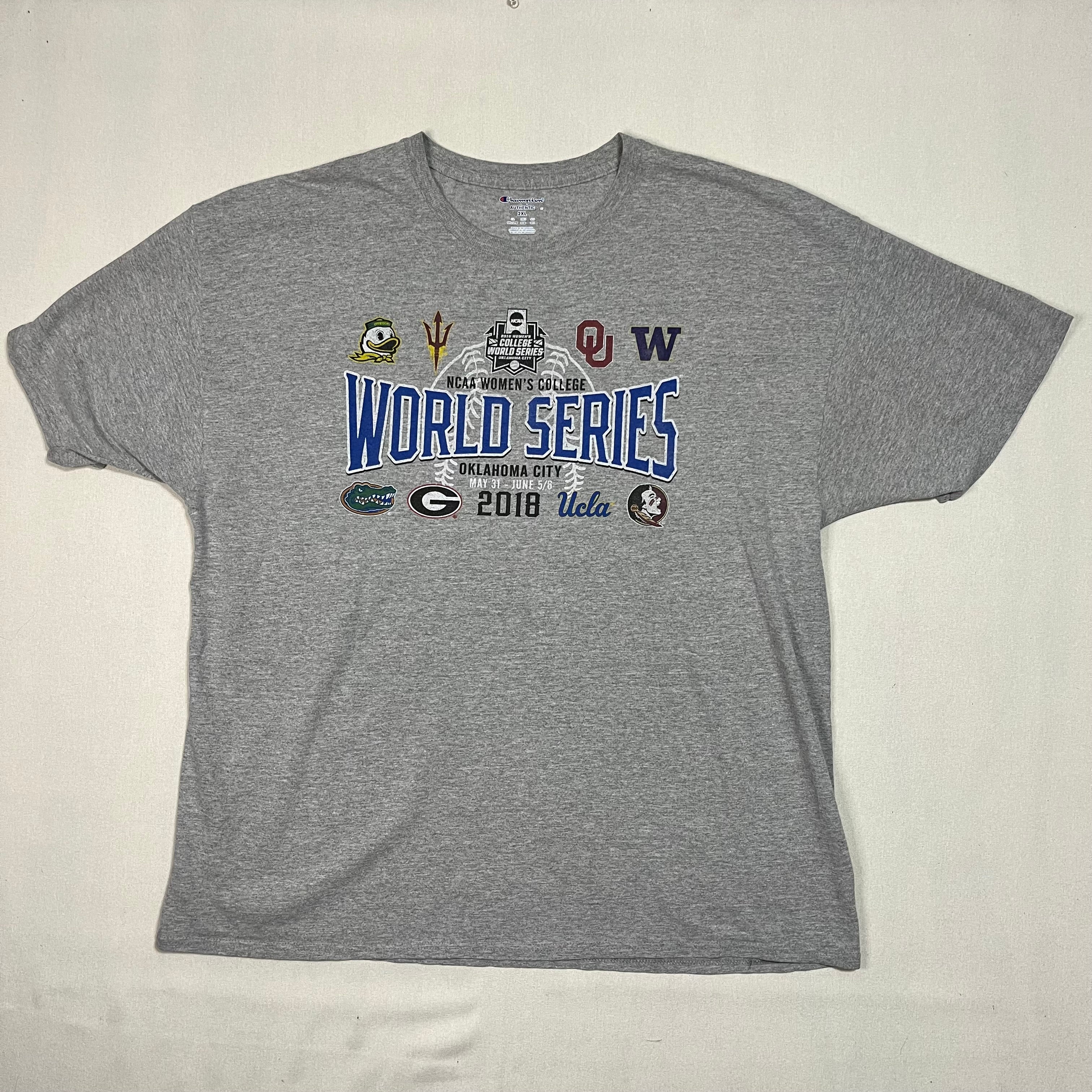 2018 Women’s Softball College World Series T-Shirt Size 2XL