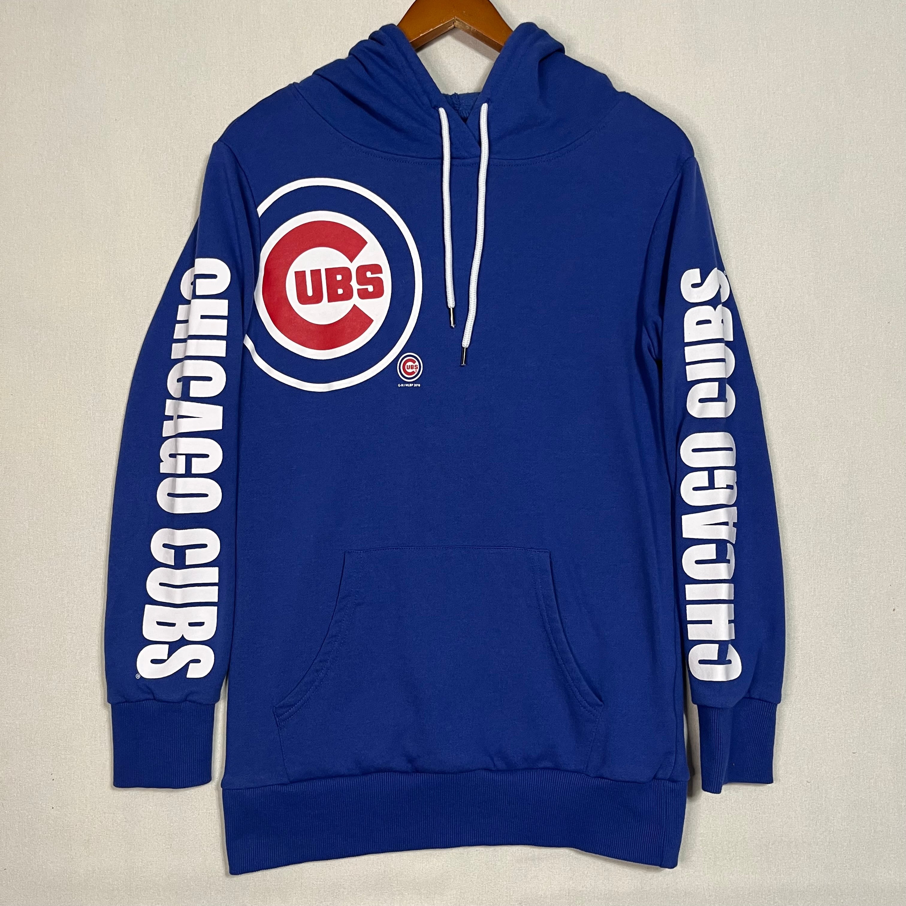 Chicago Cubs Long Sleeve Hoodie Size Small