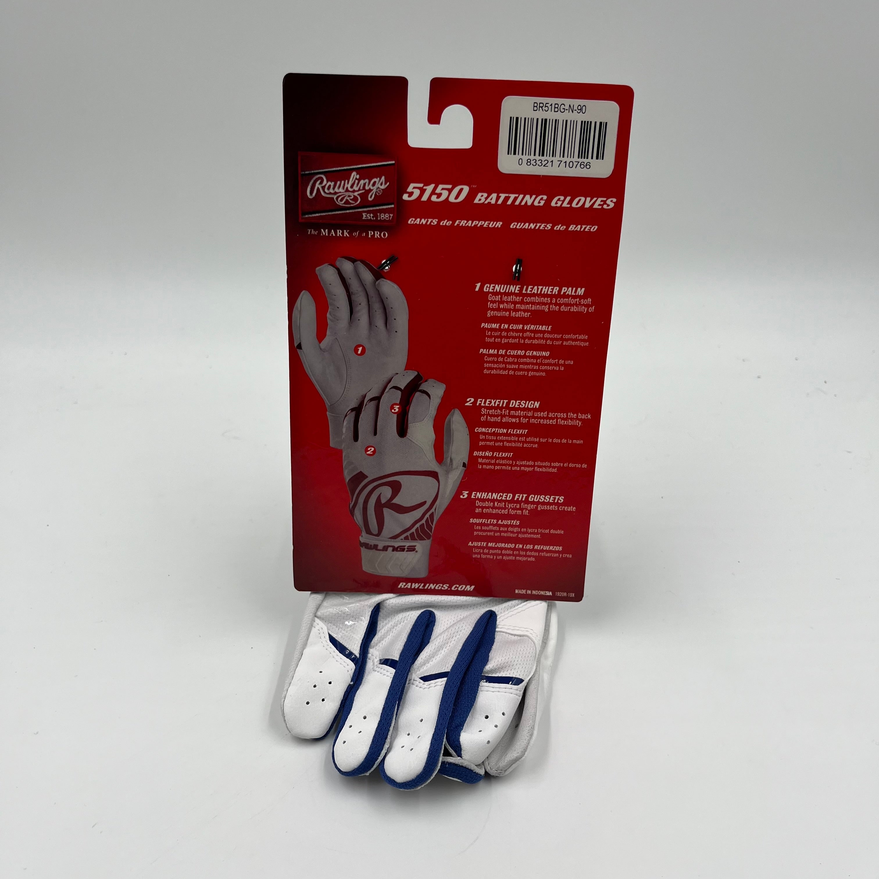 Adult Large Rawlings 5150 Batting Glove