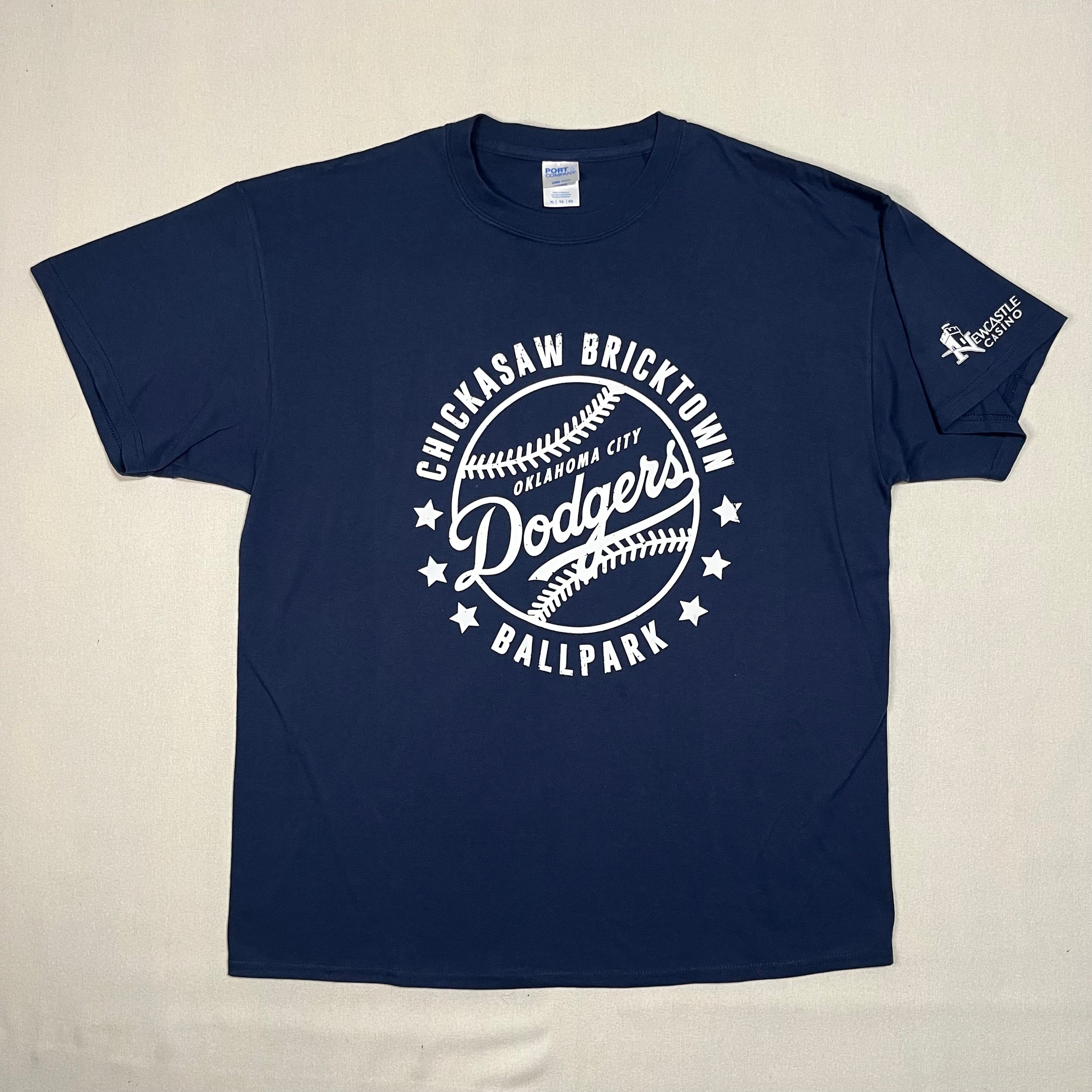 Oklahoma City Dodgers Baseball T-Shirt Size X-Large