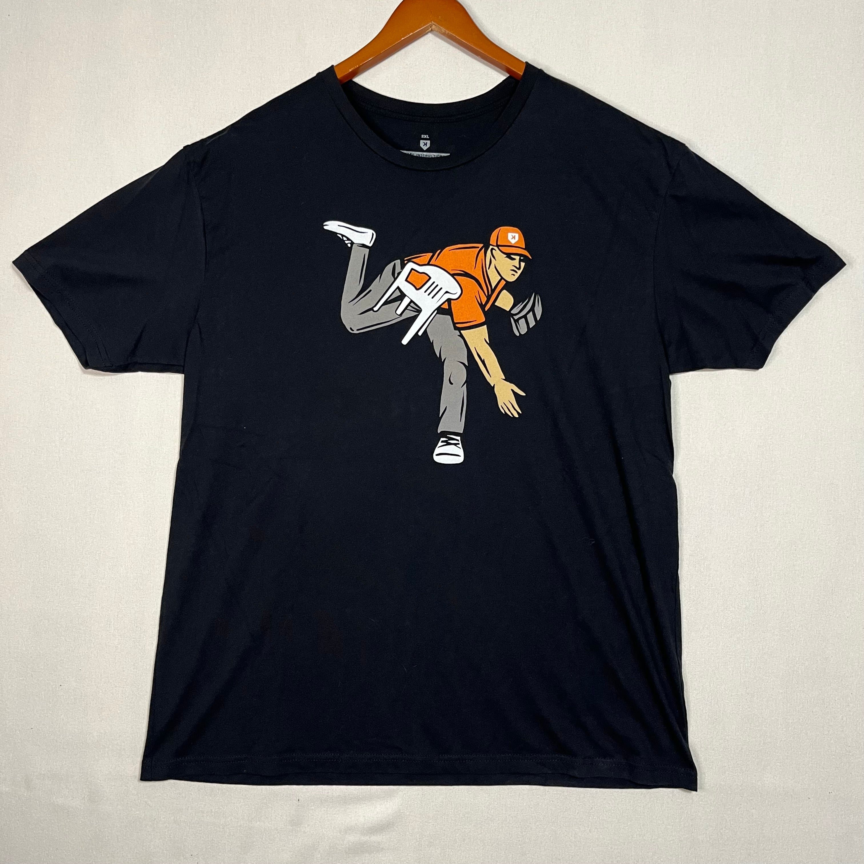 Pitchers Only Apparel Throw Him a Chair T-Shirt Size 2-XL