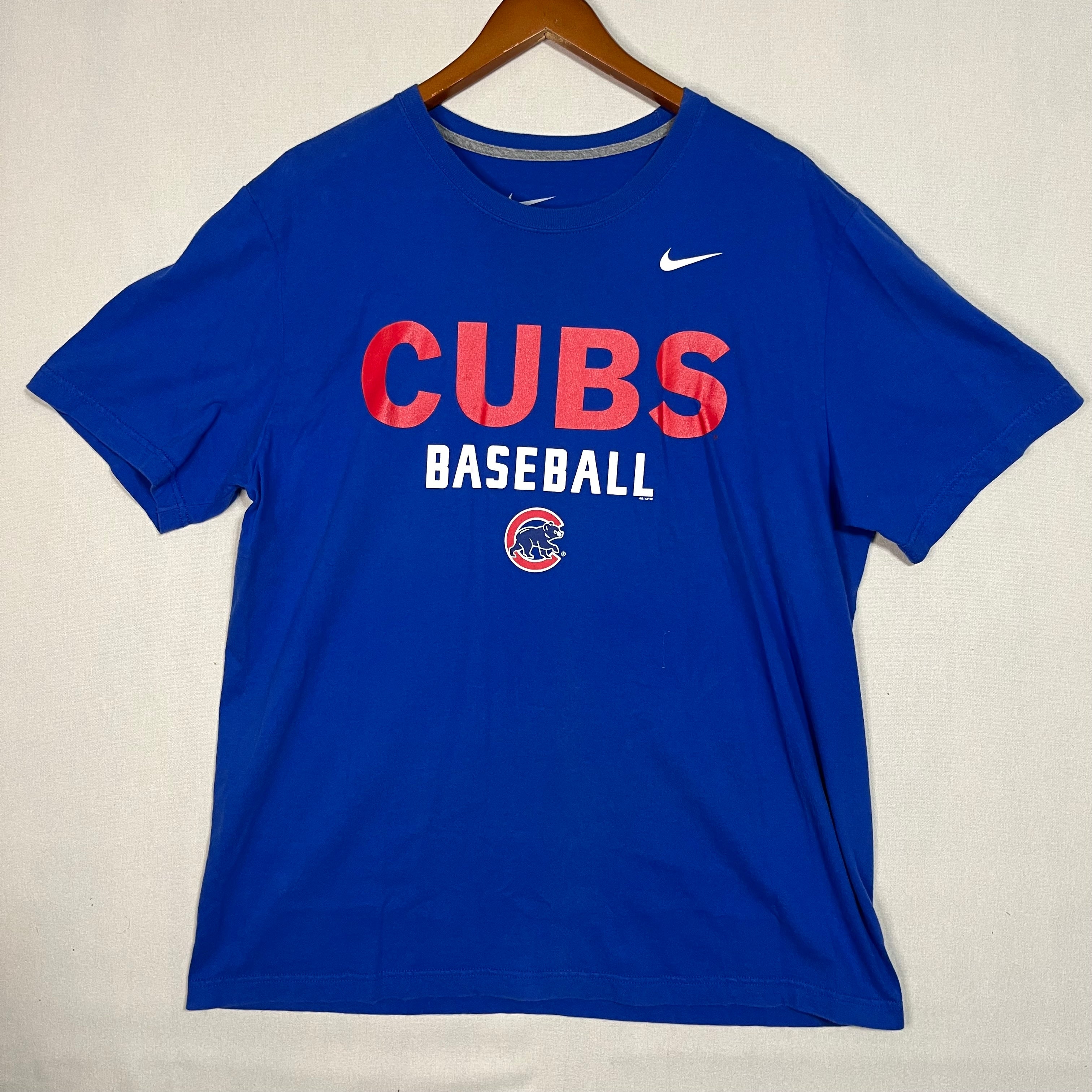 Nike Chicago Cubs Baseball T-Shirt Size X-Large